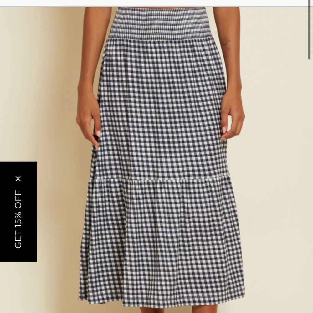 ISO Nation LTD Yasmine Gingham Skirt OR set